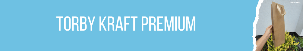 Torby papierowe Kraft premium